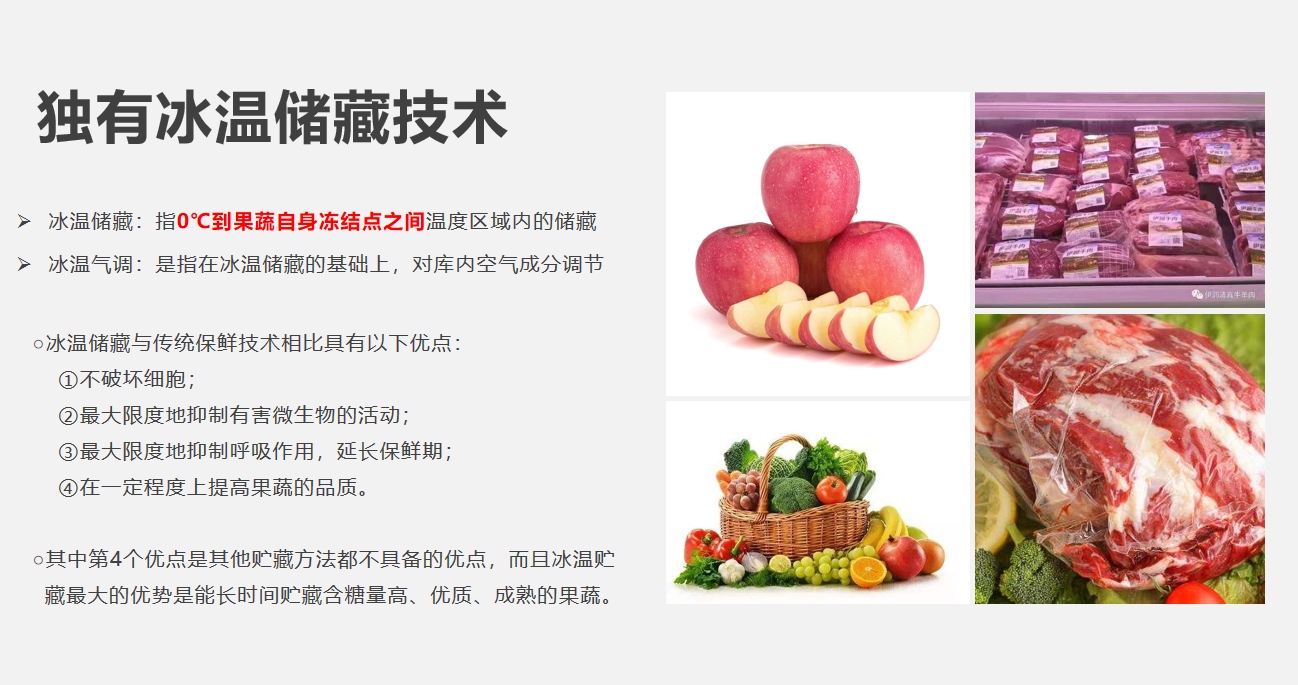 果蔬肉食儲(chǔ)藏解決方案(圖1)